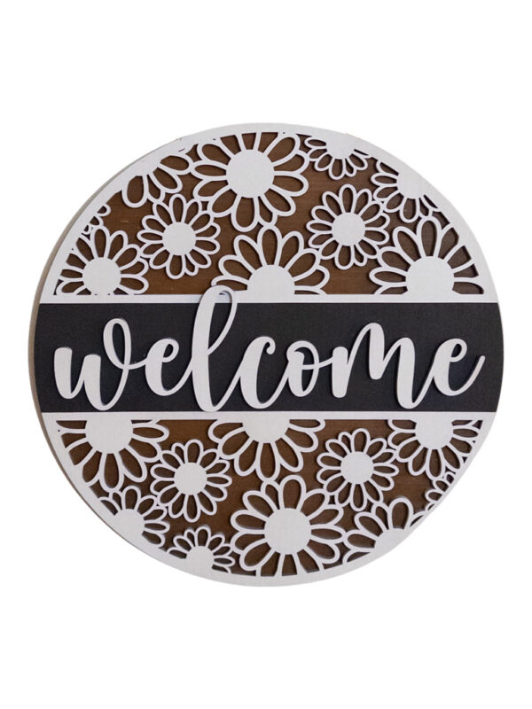 Daisy Welcome Sign Daisy Welcome