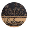 Floral Welcome Sign