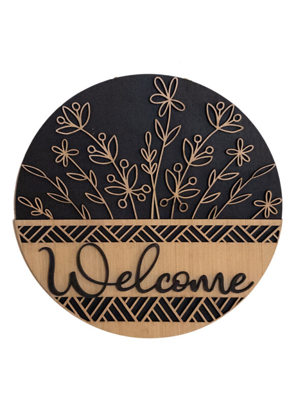 Floral Welcome Floral Welcome Sign