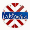 Chevron Welcome Sign