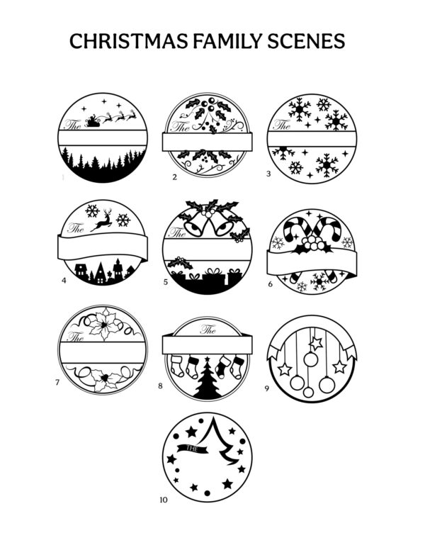 christmas family Personalized Ornaments