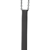 stainless steel vertical necklace