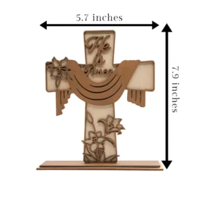 Alternative view of He is Risen