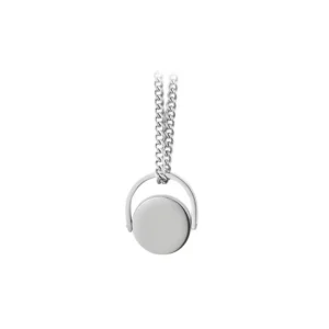 Stainless Steel Spinner Necklace